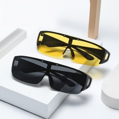 Spykay™ SG60962 Fit Over Glasses Clip-On Lenses Polarized Sunglasses for Driving&Cycling - image 16