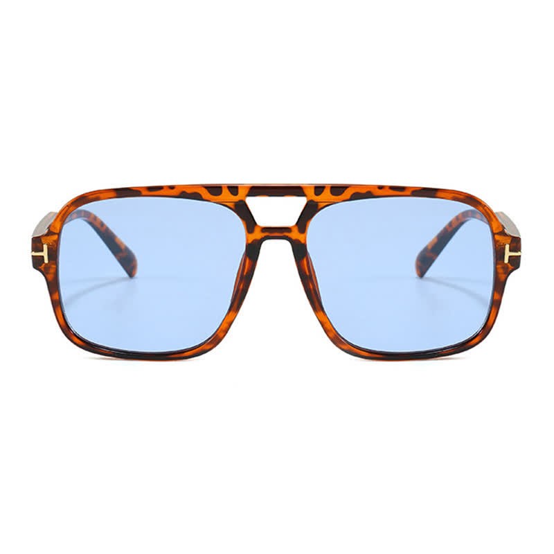 Spykay™ SG60710 Double Bridges Retro-Vintage Aviator Sunglasses - image 42