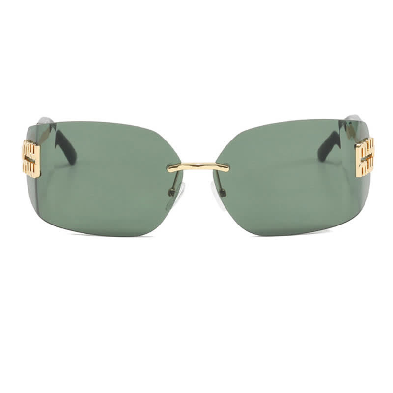 Spykay™ SG60676 Y2K Rectangle Frame Rimless Sunglasses - image 16