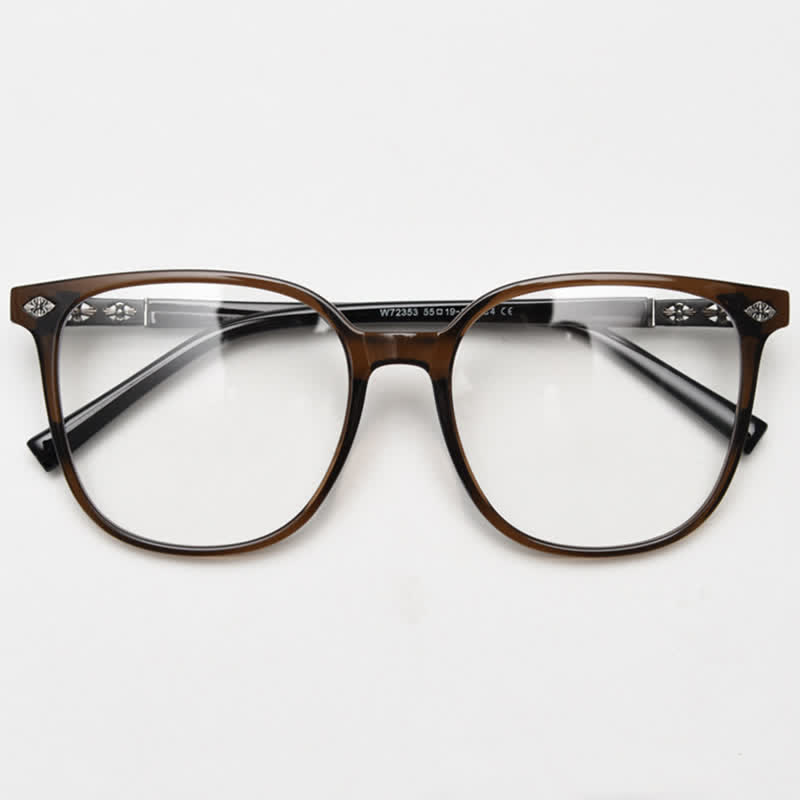 Spykay™ EG26916 Unsiex Retro Square Large Frame Fashion Anti-blue Light Glasses - image 6