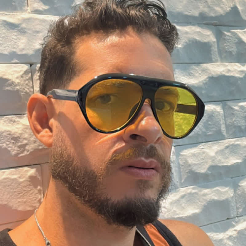 Spykay™ SG60857 Hipster Oversized Frame Aviator Sunglasses - image 11