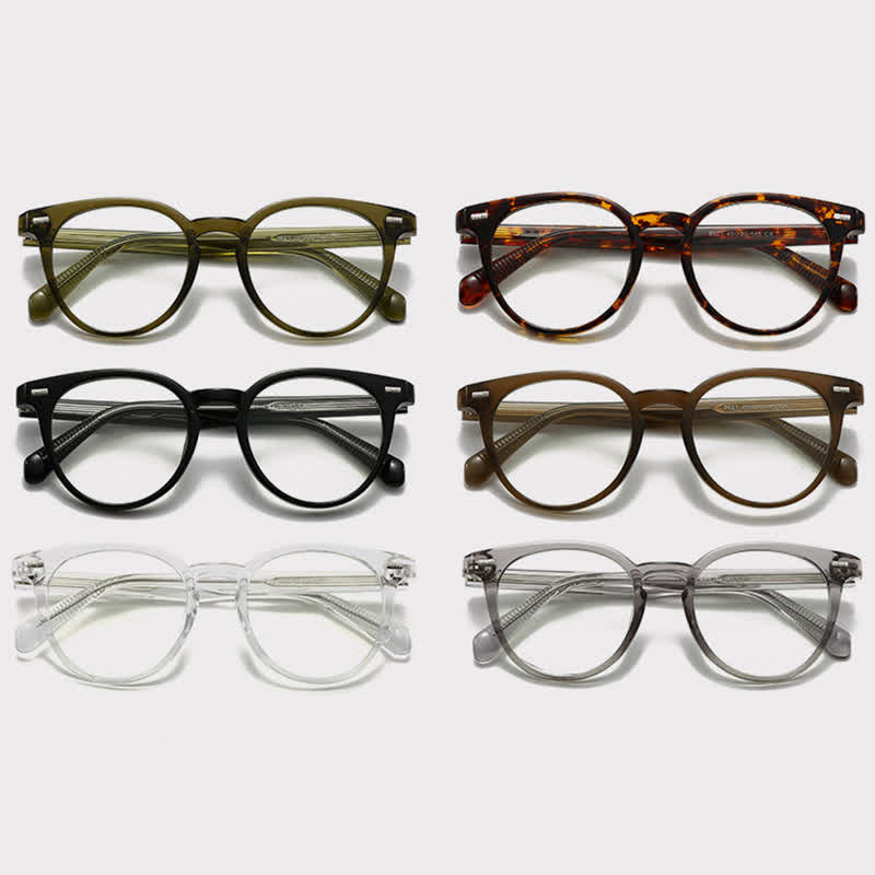 Spykay™ EG26835 Retro Classic Round Frame Anti-blue Light Glasses - image 13