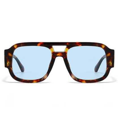 Spykay™ SG61016 Square Frame Double Bridges Classic Thick Sunglasses - image 11