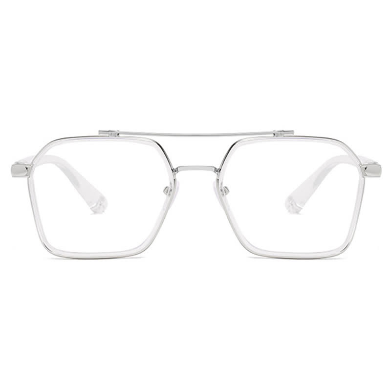 Spykay™ EG26920 Unsiex Square Frame Anti-blue Light Double Bridges Retro Glasses - image 18