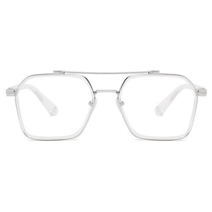 Spykay™ EG26920 Unsiex Square Frame Anti-blue Light Double Bridges Retro Glasses - image 18