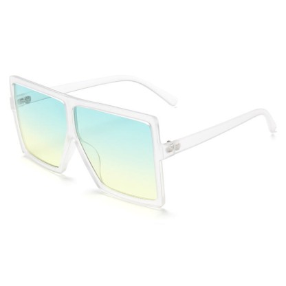 Spykay™ SG60998 Square Oversized Frame Fashion Sunglasses - Blue/Yellow - image 33