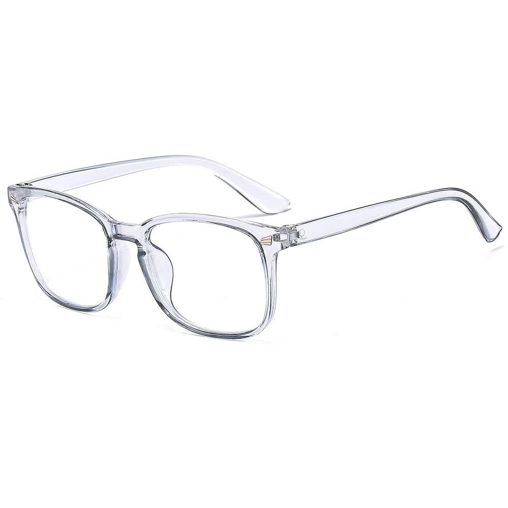 Spykay™ EG26743 Fashion Lightweight Simple Anti-blue Light Square Frame Glasses - Grey - image 17