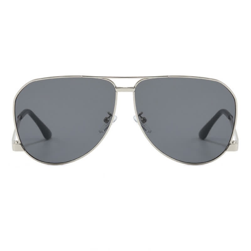 Spykay™ SG60761 Double Bridges Metal Temples Aviator Sunglasses - image 9