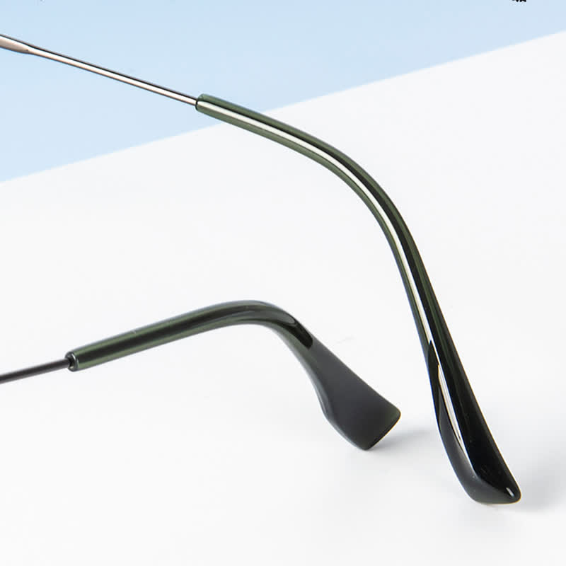 Spykay™ EG26924 Retro Gothic Cross Unisex Square Frame Anti-blue Light Browline Glasses - image 19