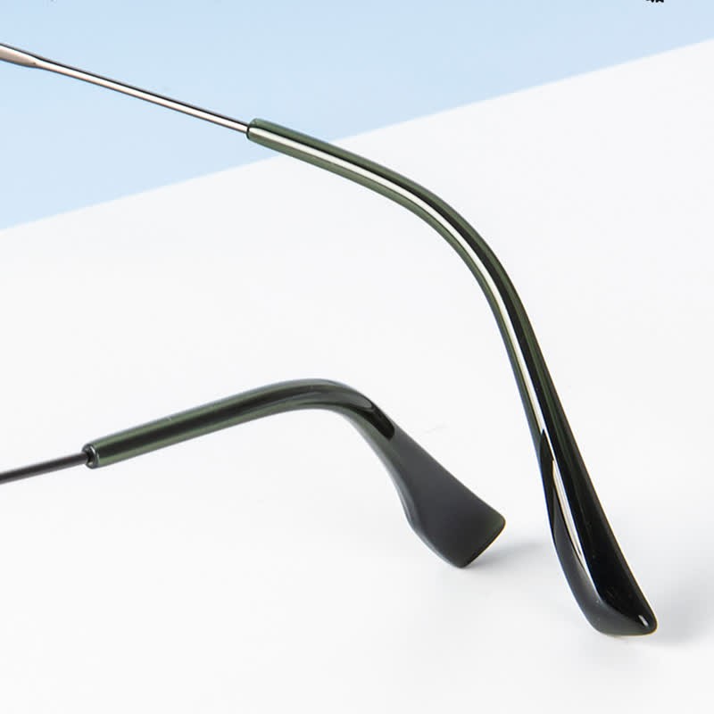 Spykay™ EG26924 Retro Gothic Cross Unisex Square Frame Anti-blue Light Browline Glasses - image 19