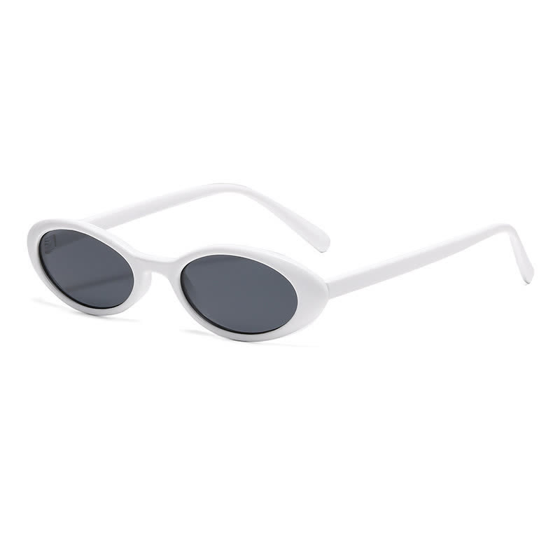 Spykay™ SG60747 Small Oval Frame Polarized Sunglasses - White - image 14