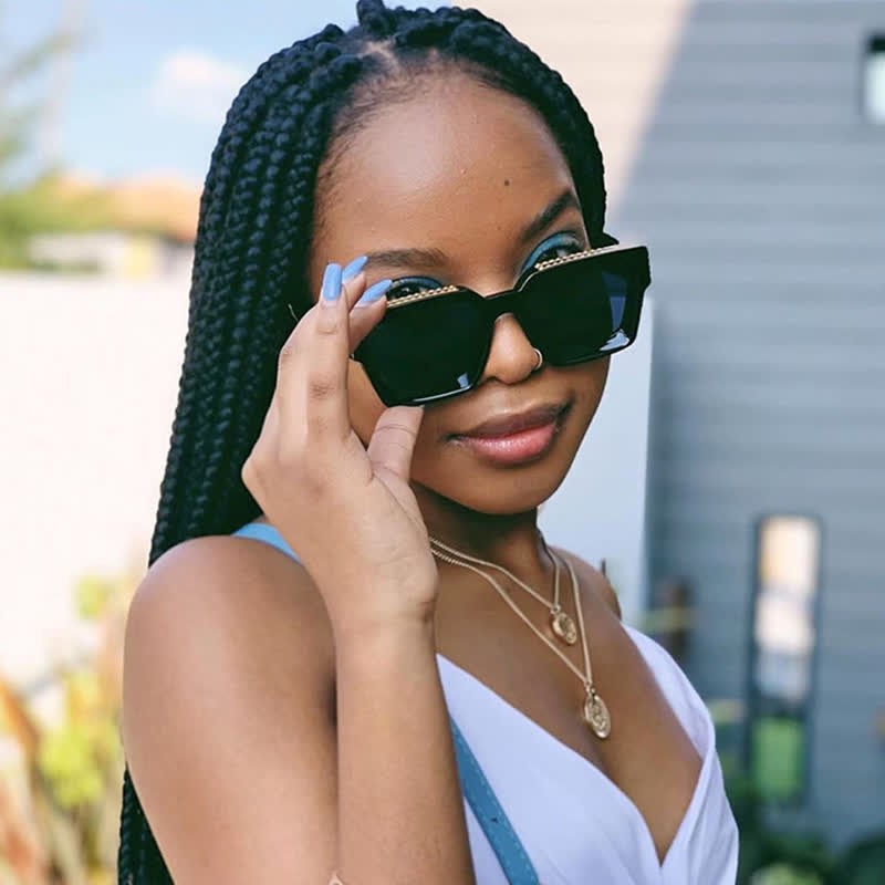 Spykay™ SG60705 Square Frames Hipster Oversized Sunglasses - image 11