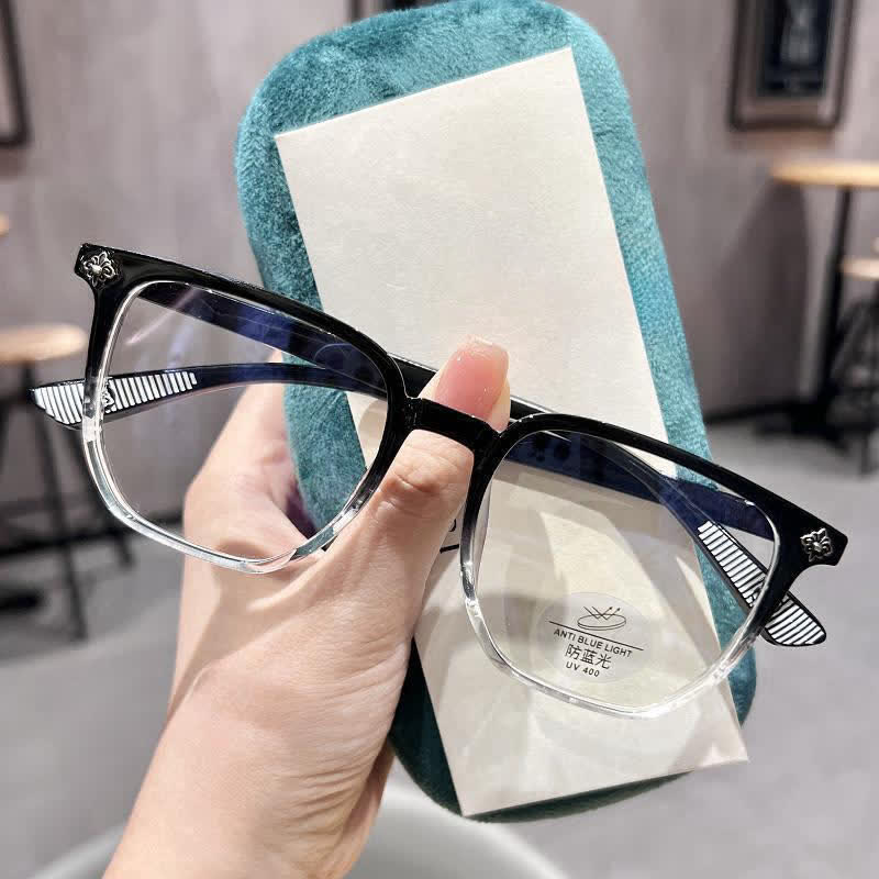Spykay™ EG26911 Retro Classic Square Frame Anti-blue Light Chrome Hearts Glasses - image 6