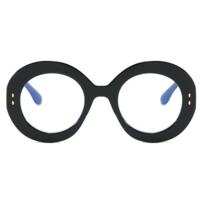 Spykay™ EG26784 Simple Oversized Round Frame Anti-blue Light Trendy Glasses