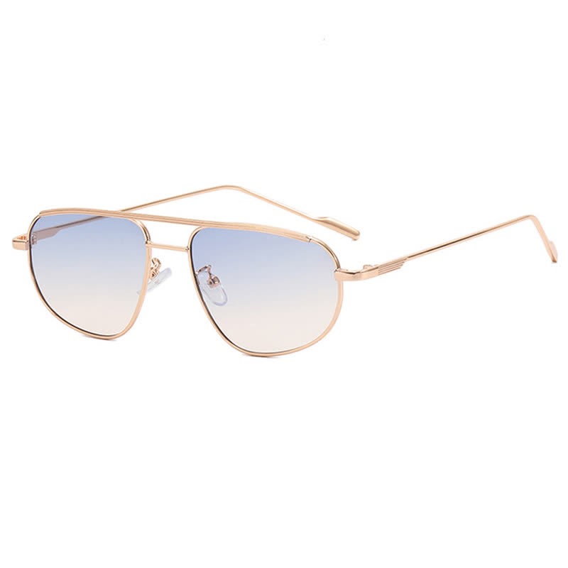 Spykay™ SG60911 Double Bridges Hipster Aviator Sunglasses