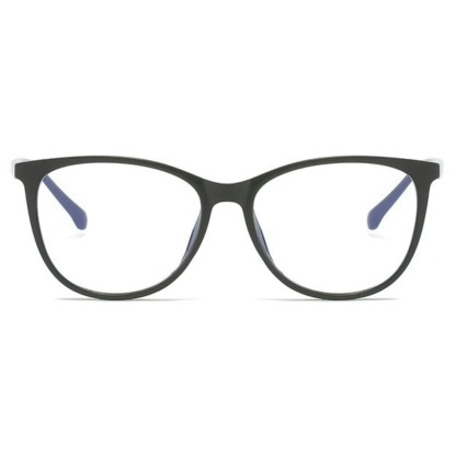 Spykay™ EG1012 Women's Round PC Frame Personality Fashion Clear Lens Glasses With Gradient Tint Clear Glasses Accessories - image 5