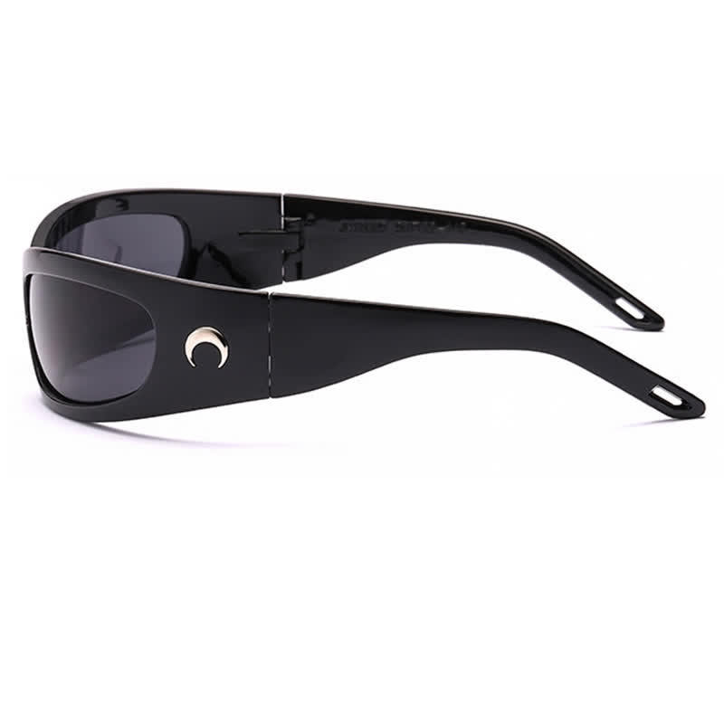 Spykay™ SG60917 Moon Print Retro-Vintage Y2K Sports Sunglasses