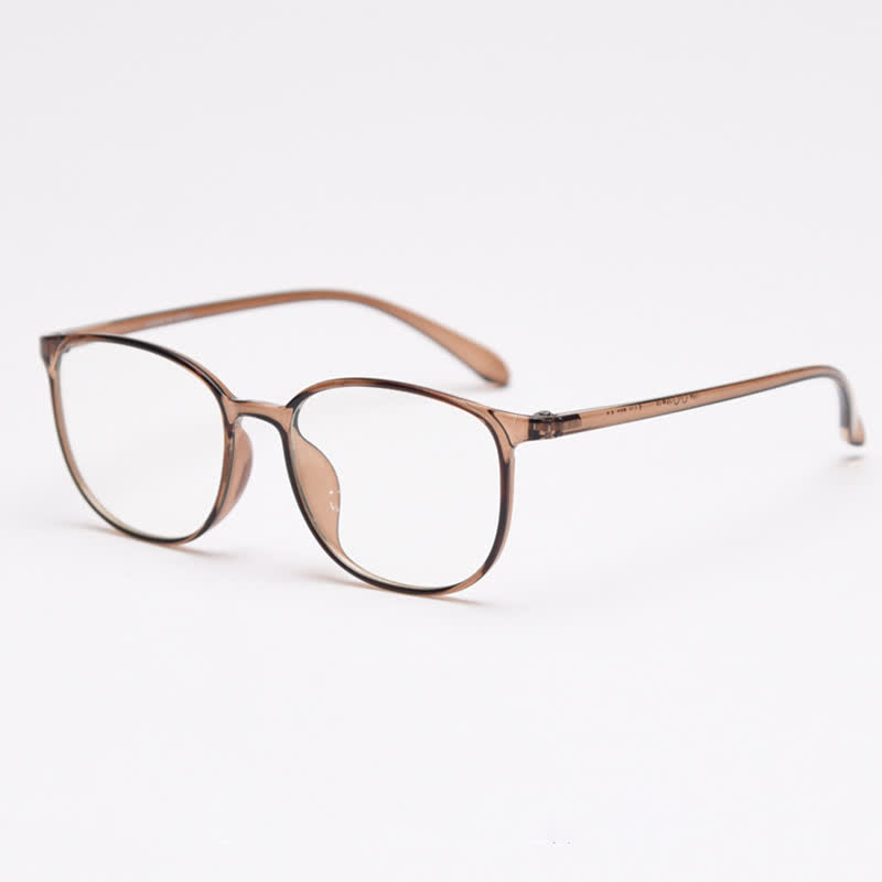 Spykay™ EG26864 Square Frame Anti-blue Light Simple Classic Glasses  - Brown - image 19
