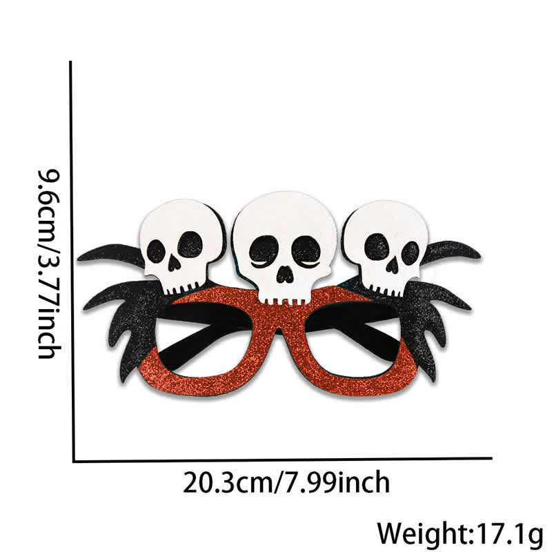 Spykay™ EG26830 Halloween Spooky Bat Pumpkin Skull Glasses for Adult Children - D - image 12