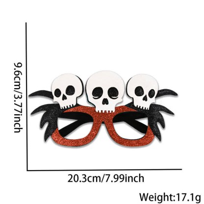 Spykay™ EG26830 Halloween Spooky Bat Pumpkin Skull Glasses for Adult Children - D - image 12