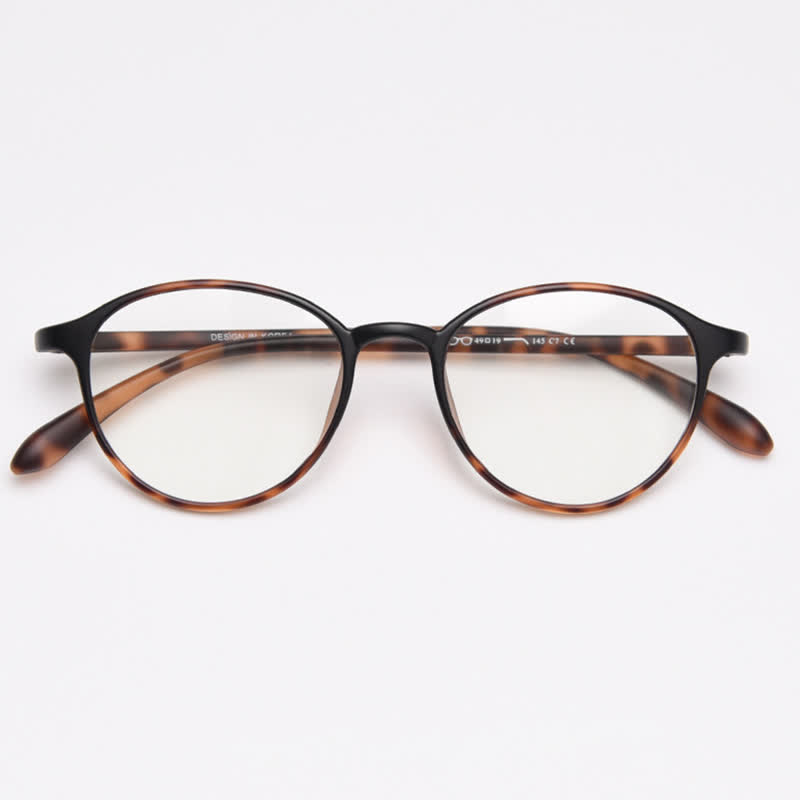 Spykay™ EG26866 Oval Frame Anti-blue Light Simple Classic Lightweight Glasses  - image 12