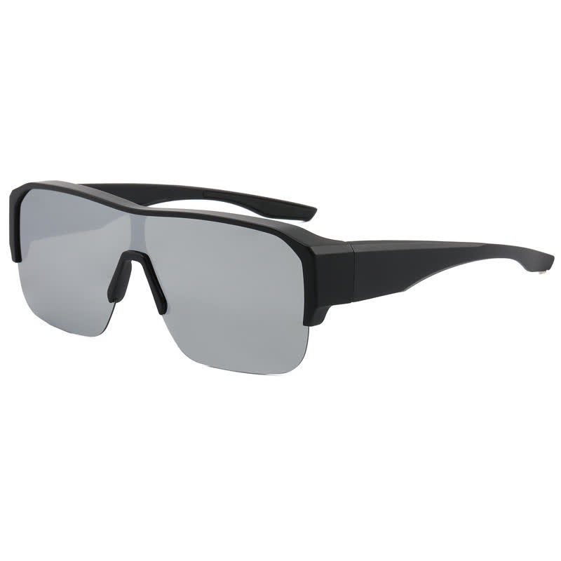 Spykay™ SG60959 Fit Over Glasses Semi-Rimless Polarized Sunglasses for Sports&Driving - image 14