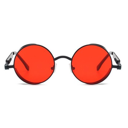Spykay™ SG60945 Retro Punk Round Frame Spring Temples Sunglasses - image 23