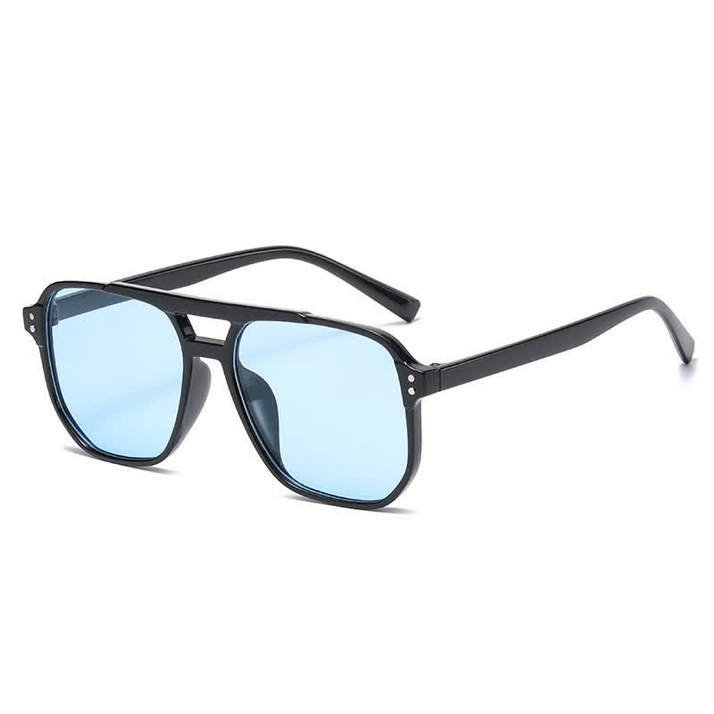 Spykay™ SG60735 Vintage Double Bridges Tinted Aviator Sunglasses - image 21