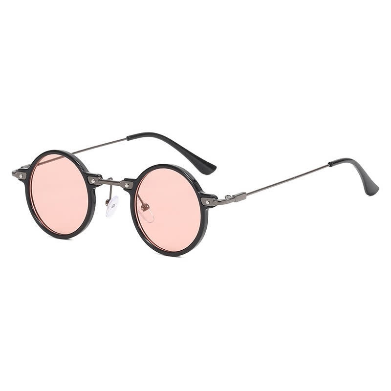 Spykay™ SG60899 Retro Punk Small Round Frame Classic Sunglasses