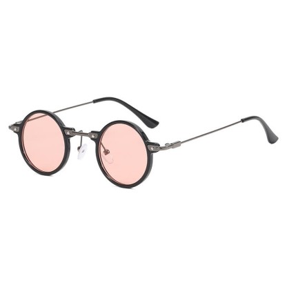 Spykay™ SG60899 Retro Punk Small Round Frame Classic Sunglasses