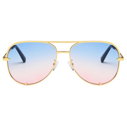 Spykay™ SG60837 Vintage Double Bridges Aviator Frame Sunglasses For Driving