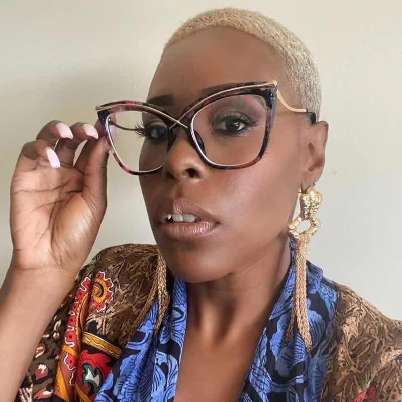 Spykay™ EG26753 Women's Cat-Eye Frame Fashion Glasses