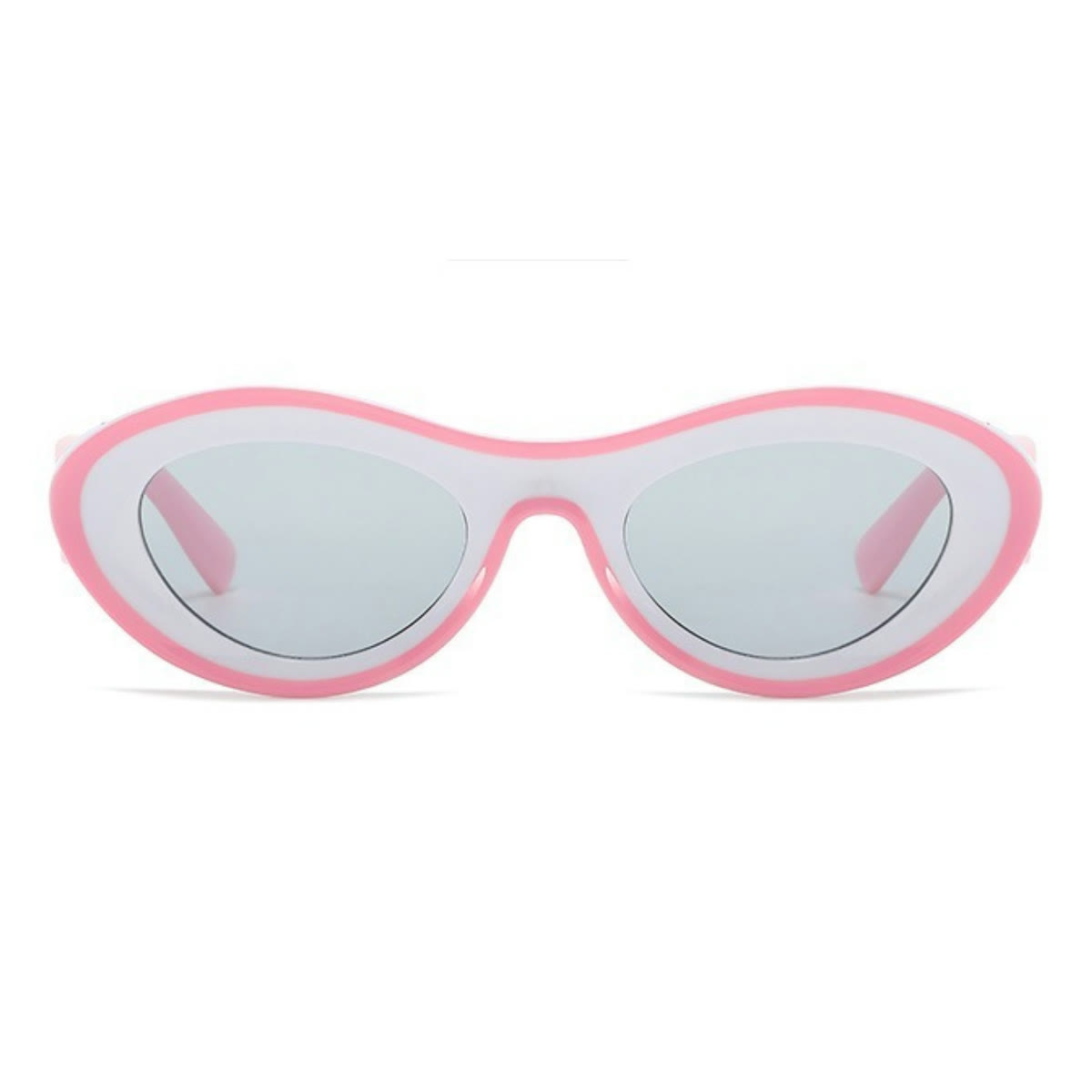 Spykay™ SG1011 Y2K Oval Frame Dopamine Color Sunglasses