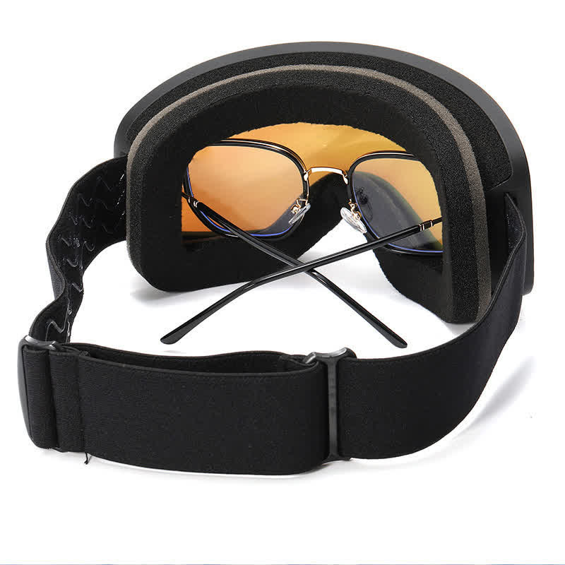 Spykay™ SG60981 Large Frame Anti Fog Over Glasses Ski Goggles for Men Women  - image 12