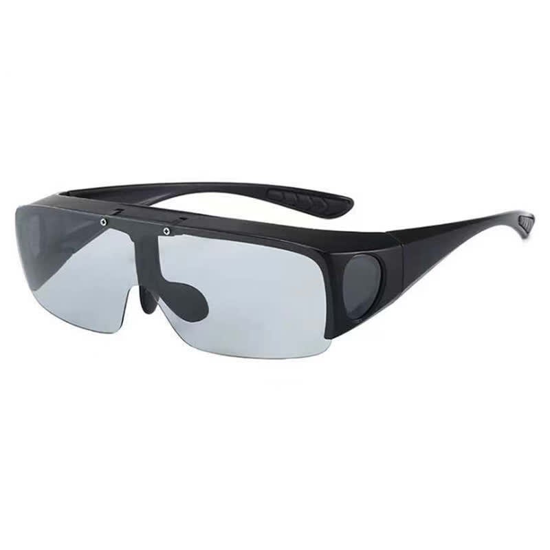 Spykay™ SG60962 Fit Over Glasses Clip-On Lenses Polarized Sunglasses for Driving&Cycling - image 13