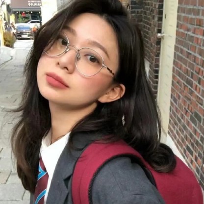 Spykay™ EG26853 Round Titanium Frame Anti-blue Light Classic Glasses - image 7