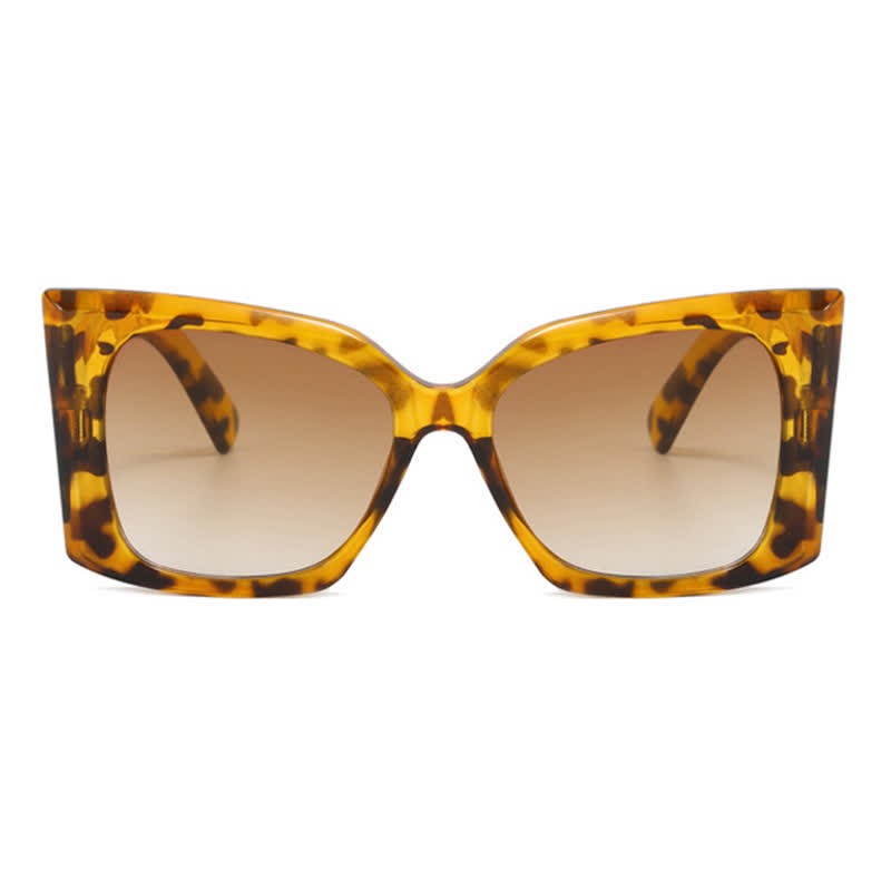 Spykay™ SG60919 Fashion Square Frame Oversized Thick Sunglasses