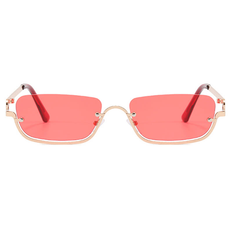 Spykay™ SG60874 Trendy Semi-Rimless Rectangle Frame Sunglasses - image 21