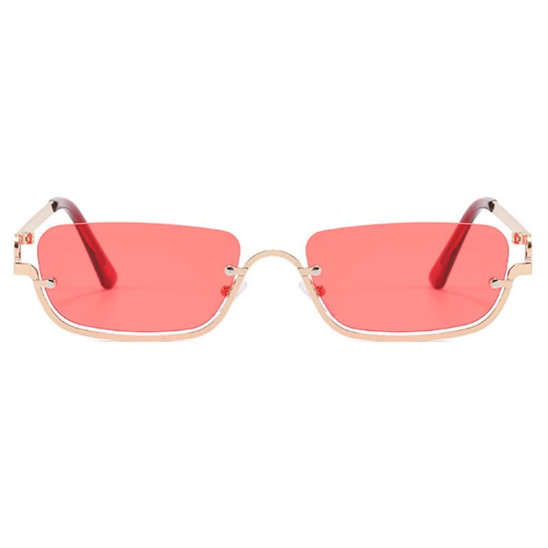 Spykay™ SG60874 Trendy Semi-Rimless Rectangle Frame Sunglasses - image 21