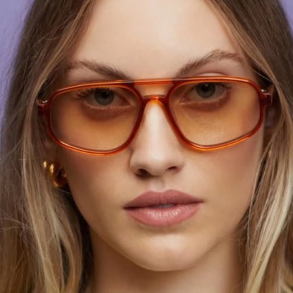 Spykay™ SG60912 Double Bridges Vintage Aviator Sunglasses