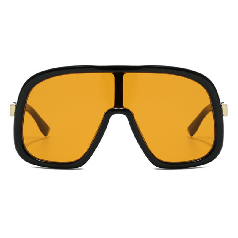 Spykay™ SG60952 Flat Top Double Bridges Oversized Trendy Aviator Sunglasses - image 8