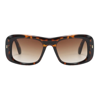 Spykay™ SG60905 Arrow Decor Square Frame Thick Sunglasses