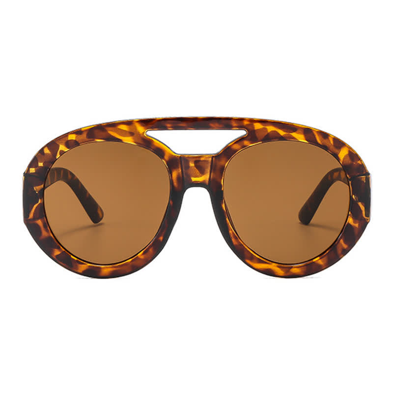 Spykay™ SG60741 Round Frame Double Bridges Oversized Aviator Sunglasses - image 16