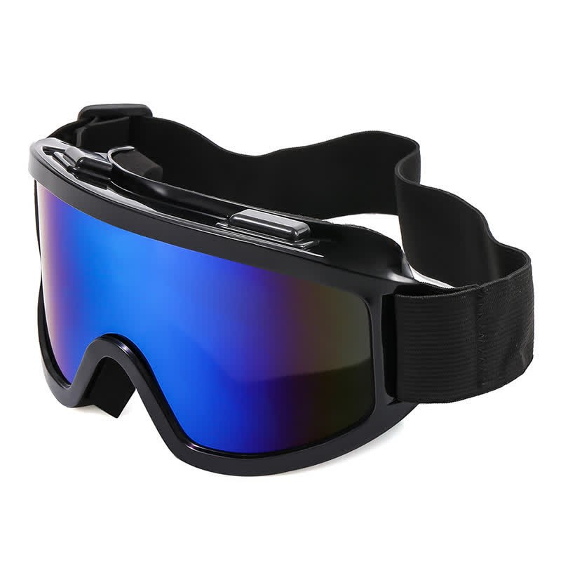 Spykay™ SG61045 Winter Unisex Windproof Motorcycle Goggle, Ski Goggles For Outdoor Activities - Black/Blue - image 10