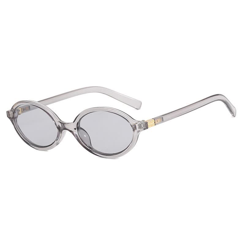 Spykay™ SG26663  Vintage Oval Frame Sunglasses - Grey - image 21