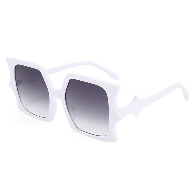 Spykay™ SG60986 Halloween Funny Oversized Square Frame Batwing Shape Sunglasses - White - image 6