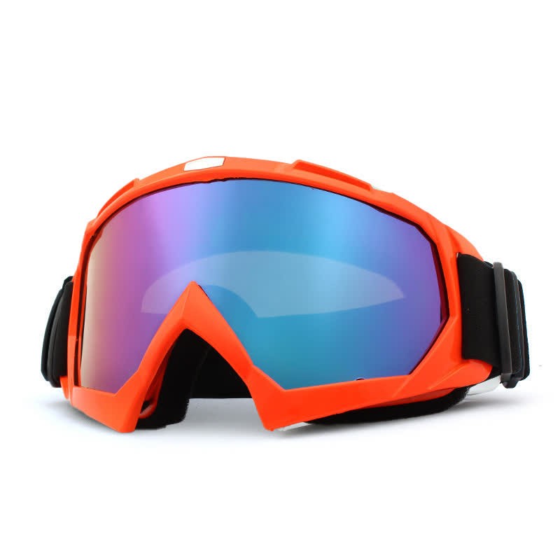 Spykay™ SG61044 Vintage Unisex Windproof Dirt Motorcycle Goggle, Ski Goggles For Outdoor Activities - Red - image 6