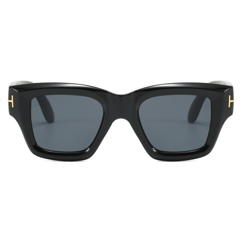 Spykay™ SG60897 Classic Unisex Square Frame 'T' Design Sunglasses