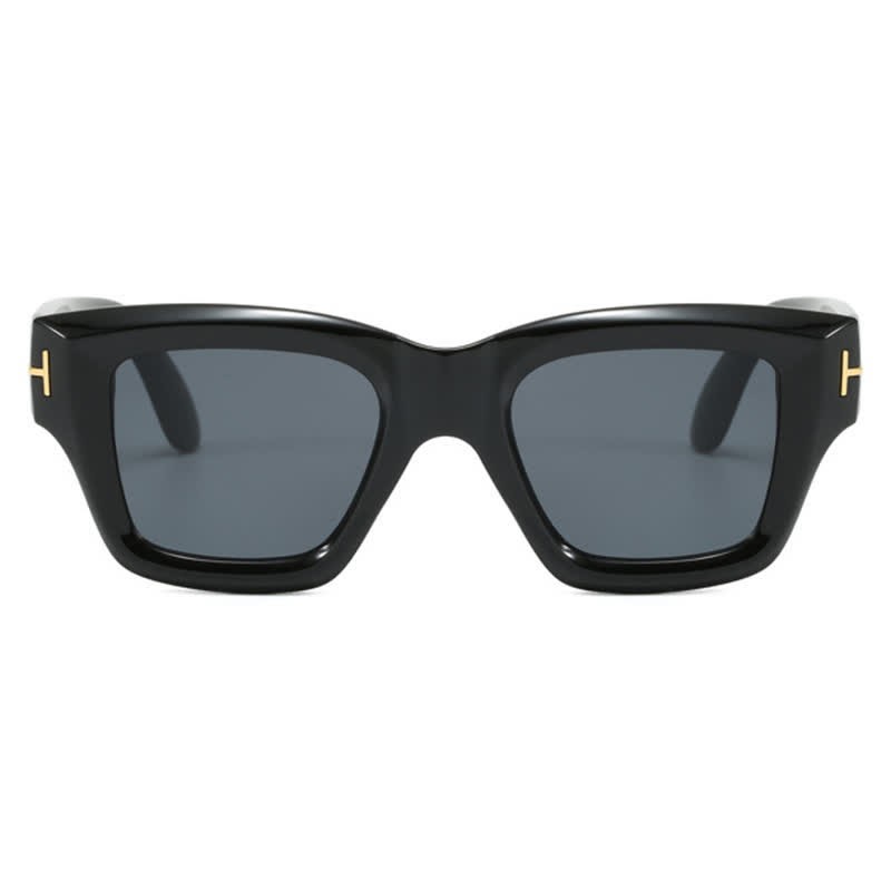 Spykay™ SG60897 Classic Unisex Square Frame 'T' Design Sunglasses