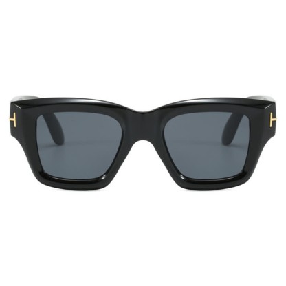 Spykay™ SG60897 Classic Unisex Square Frame 'T' Design Sunglasses